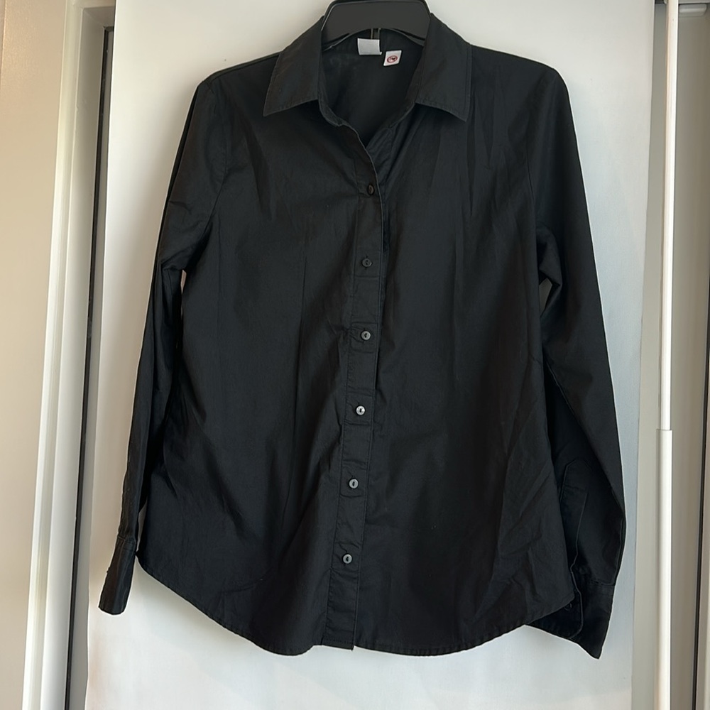 Worthington Womens Long Sleeve Modern Fit Button-Down Shirt magnetic tap